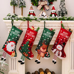 Printed Christmas Stocking Hanging Widget