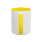 Queen of the Cubicle Accent Coffee Mug - Floral Design for Office Enthusiasts