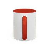 Queen of the Cubicle Accent Coffee Mug - Floral Design for Office Enthusiasts