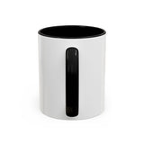 Queen of the Cubicle Accent Coffee Mug - Floral Design for Office Enthusiasts