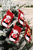 4-Pack Snowflake Christmas Stocking Hanging Widgets