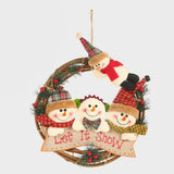 Christmas Doll Wreath Ornament