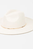 Fame Slice of Chic Herringbone Chain Fedora