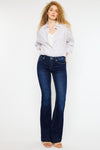 Kancan Mid Rise Slim Flare Jeans