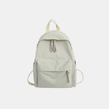 Zip Cotton Backpack Bag