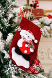 4-Pack Snowflake Christmas Stocking Hanging Widgets