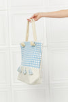 Justin Taylor Picnic Date Tassel Tote Bag