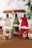 4-Pack Christmas Gnome Bottle Cover