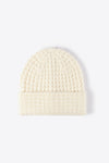 Waffle-Knit Cuff Beanie